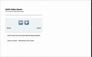 A demo with the full flow