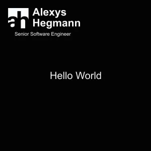 Hello World from node-canvas